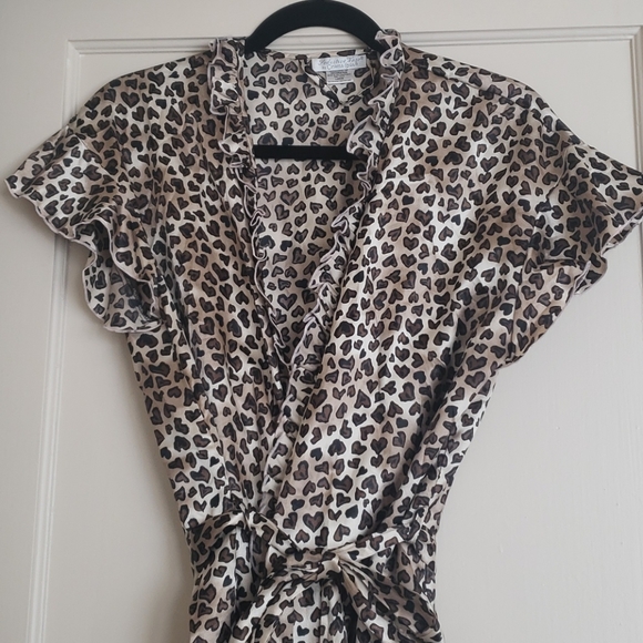 NWOT cheetah print robe - Picture 3 of 5